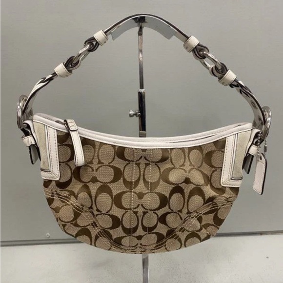 Coach Handbags - Coach soho signature canvas shoulder bag